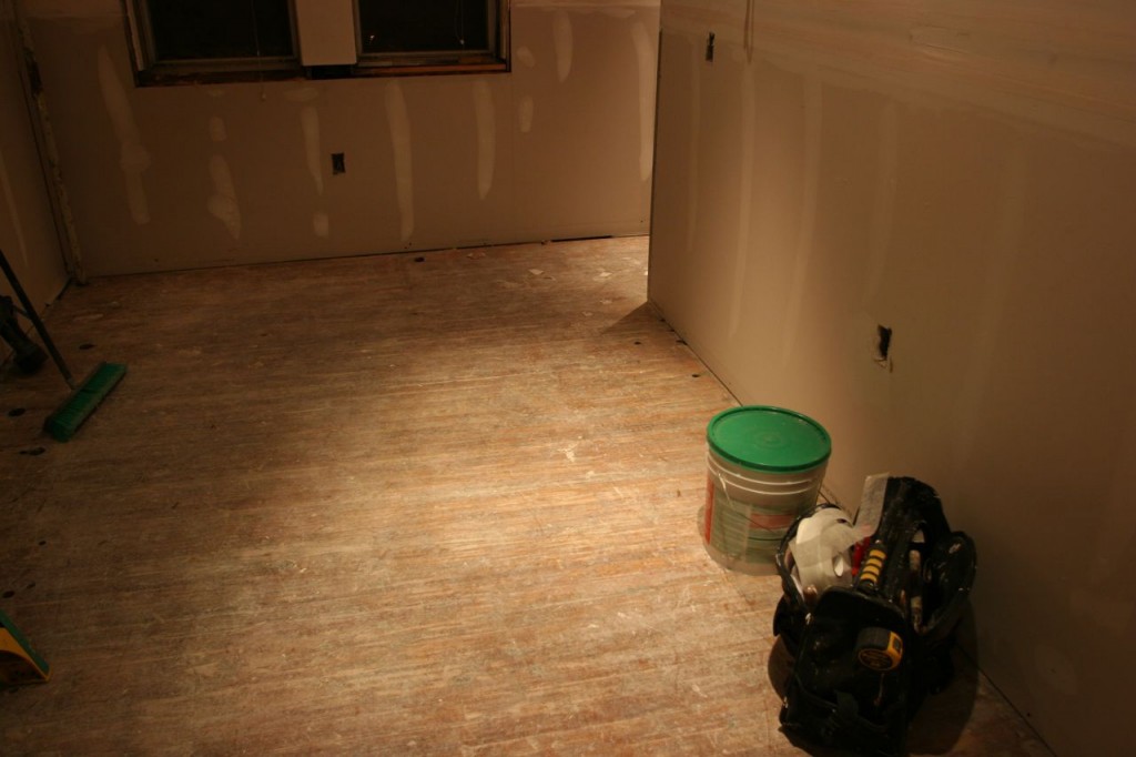 Our floors will be fine. Refinishing them comes almost last.