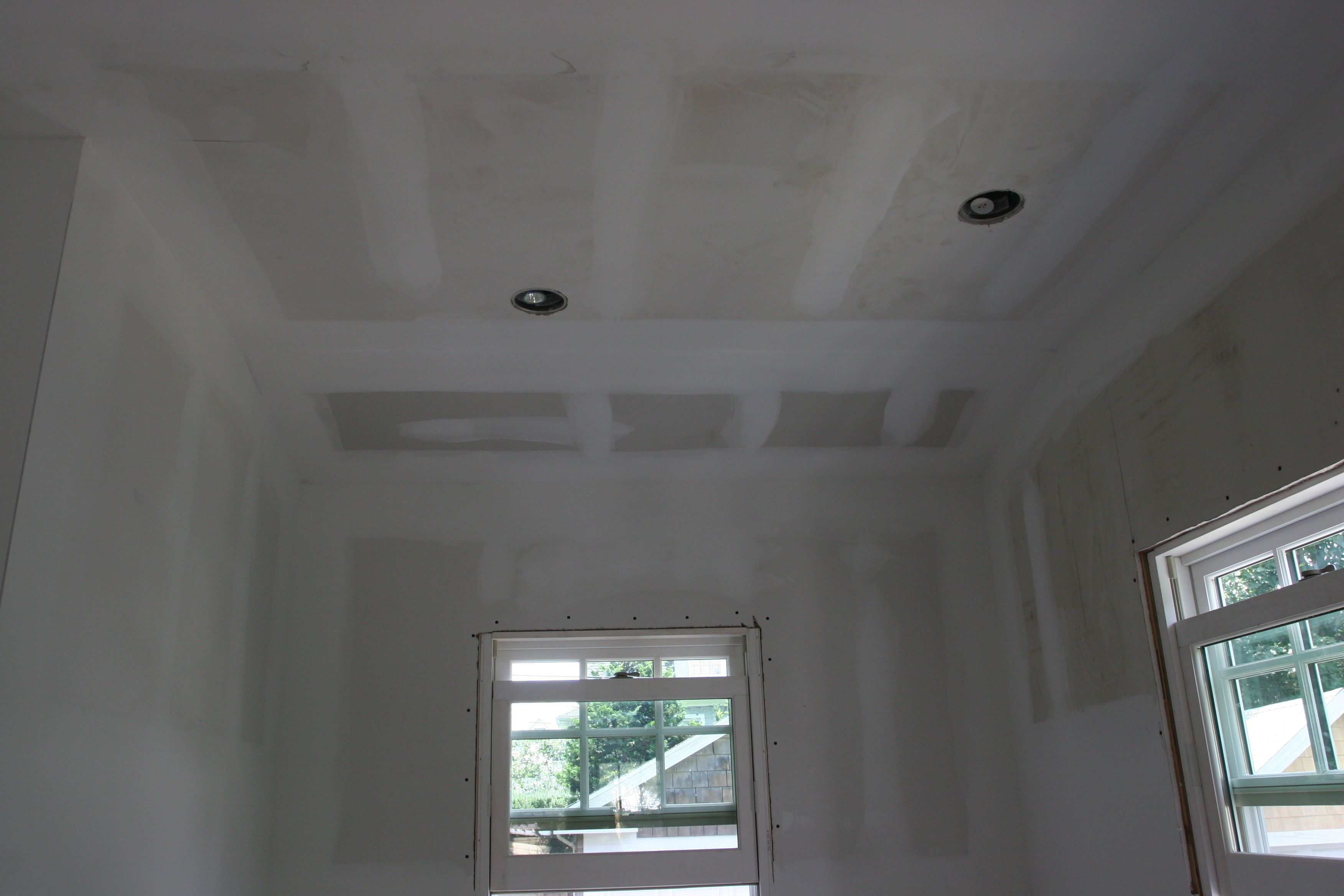 Saturday: ceiling above the baking nook.