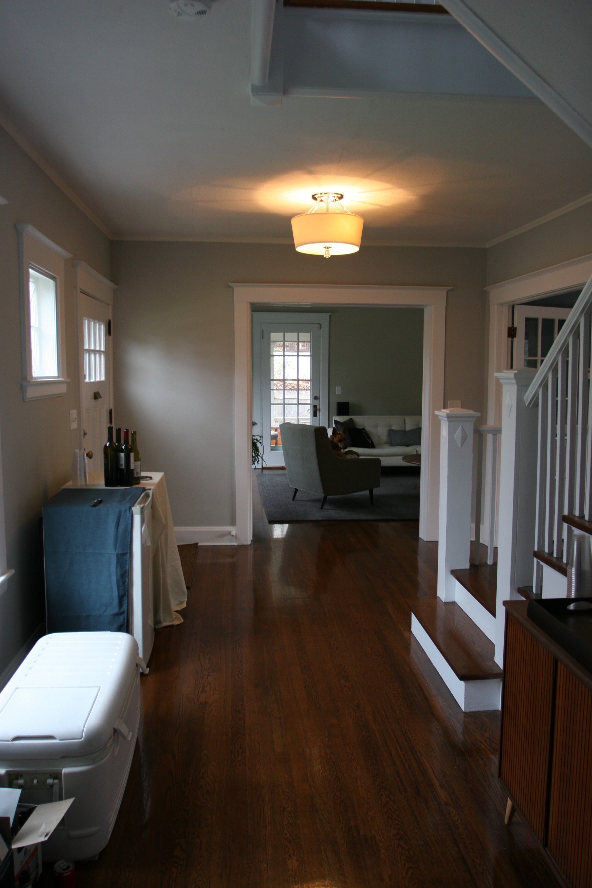 Front hall, AFTER.