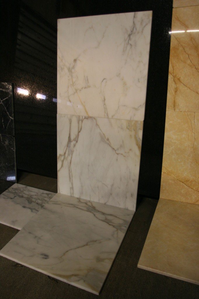 We considered the Oro marble, but Jeff said it would look too much like someone peed on the floor. Ick.