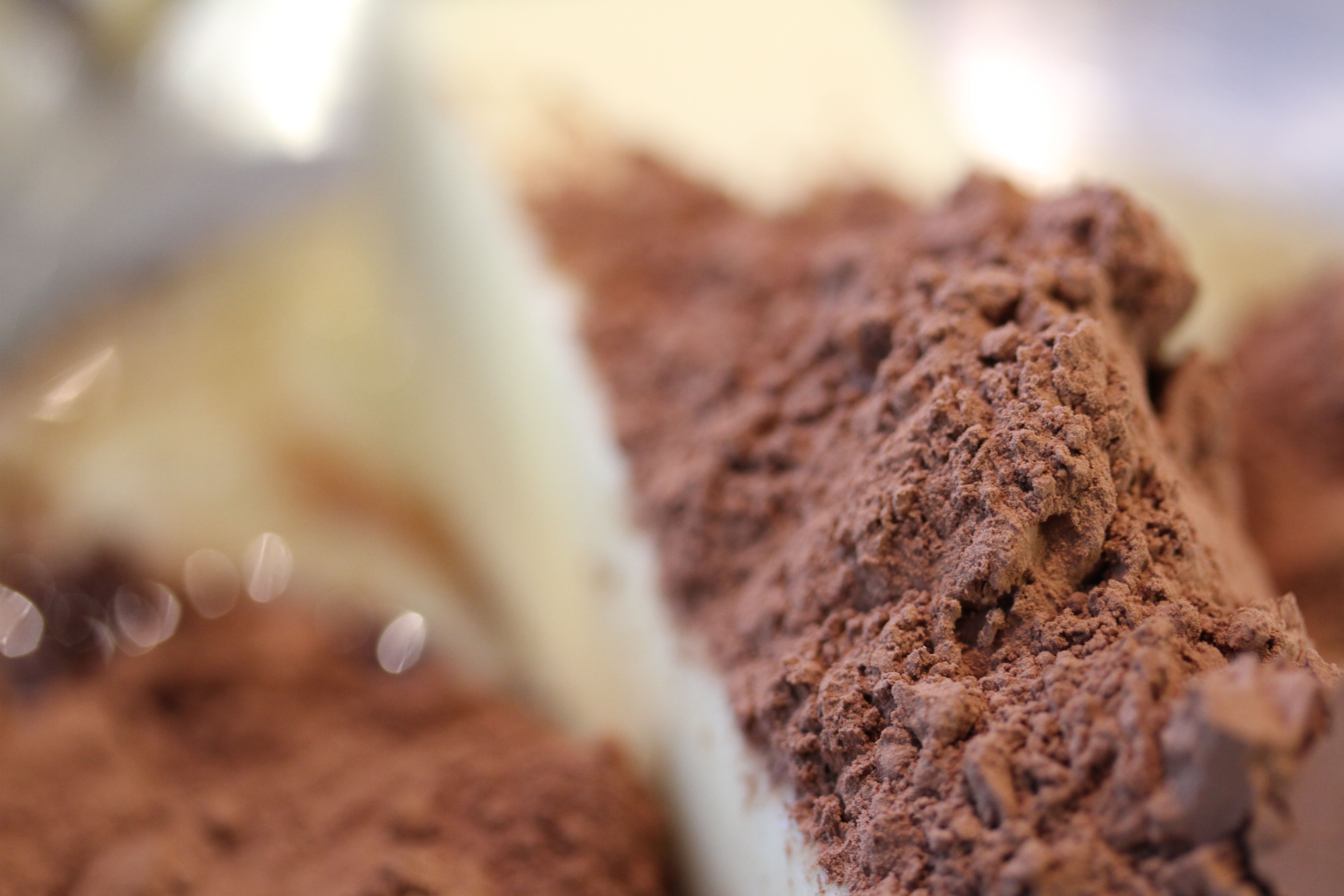 Butter + cocoa powder = (besides yum)...